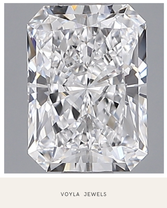 Lab Grown Radiant Diamond 1.00ct D VVS1