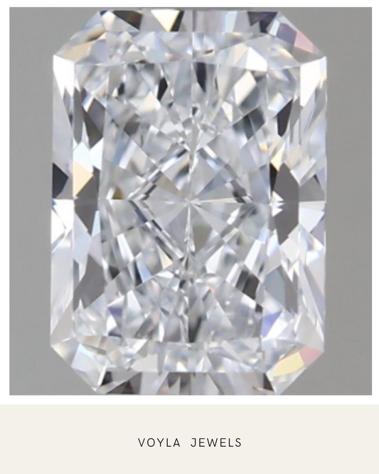 Lab Grown Radiant Diamond 1.00ct E IF