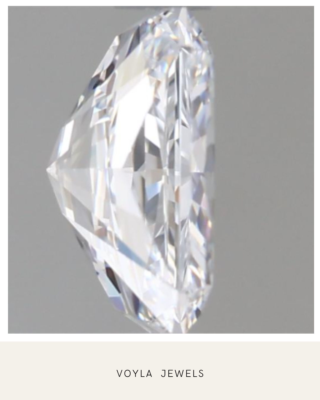 Lab Grown Radiant Diamond 1.00ct E IF
