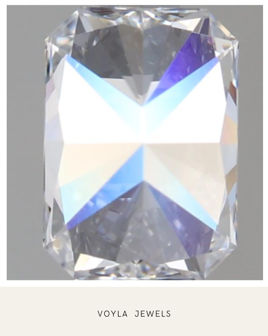 Lab Grown Radiant Diamond 1.00ct E IF