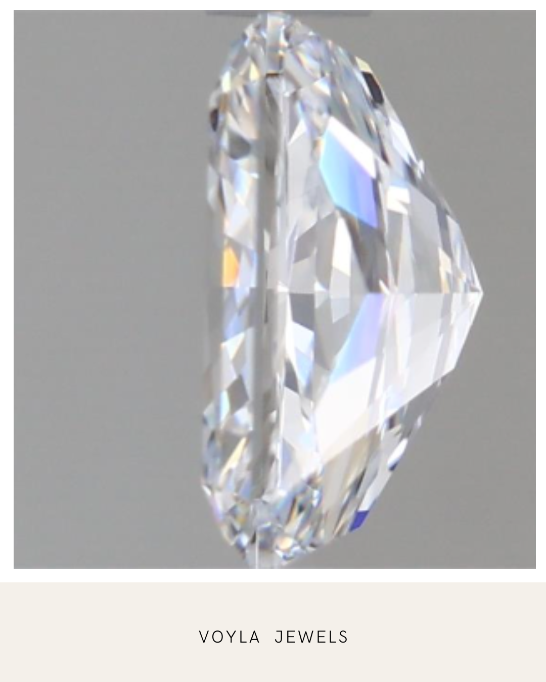 Lab Grown Radiant Diamond 1.00ct E IF