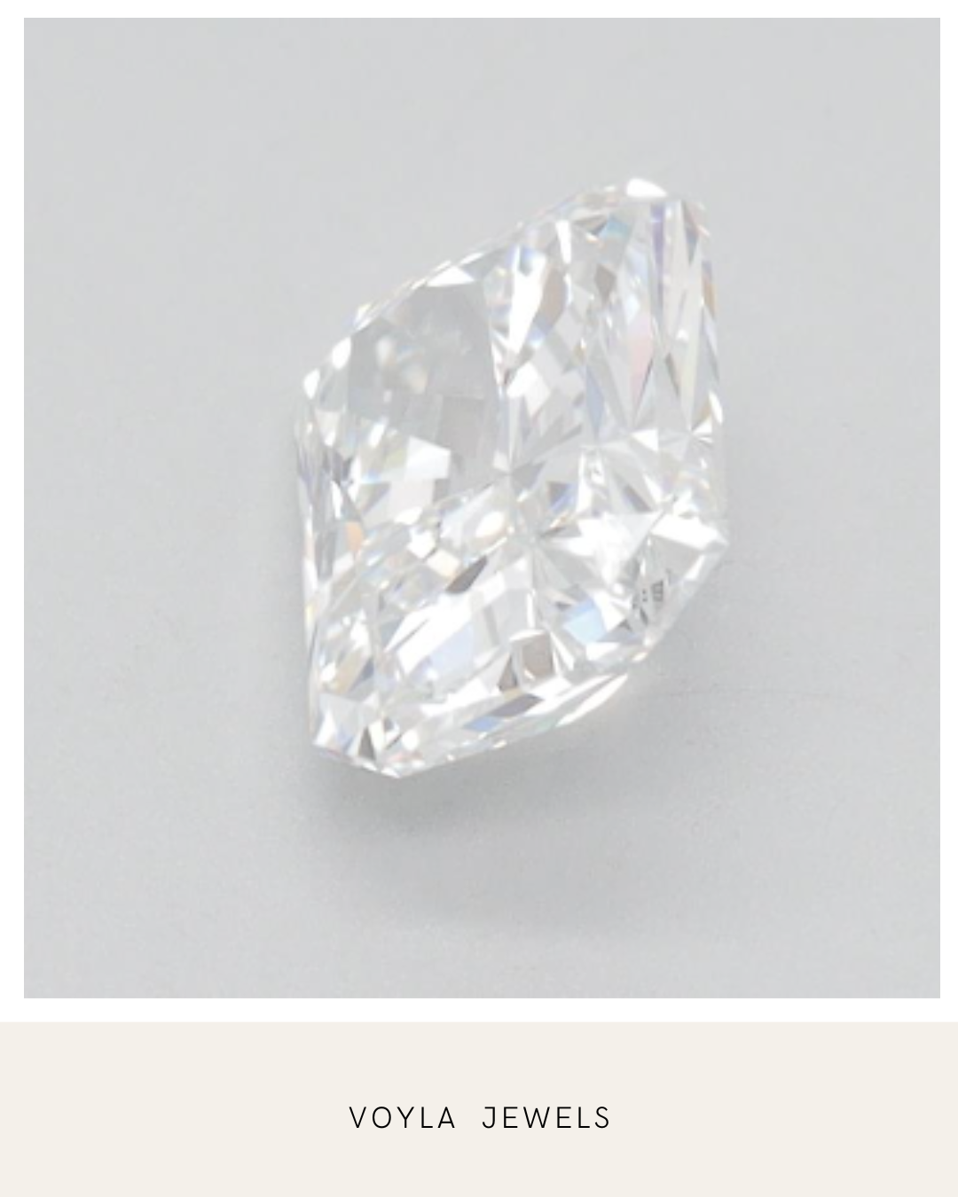 Lab Grown Radiant Diamond 1.00ct E VVS1