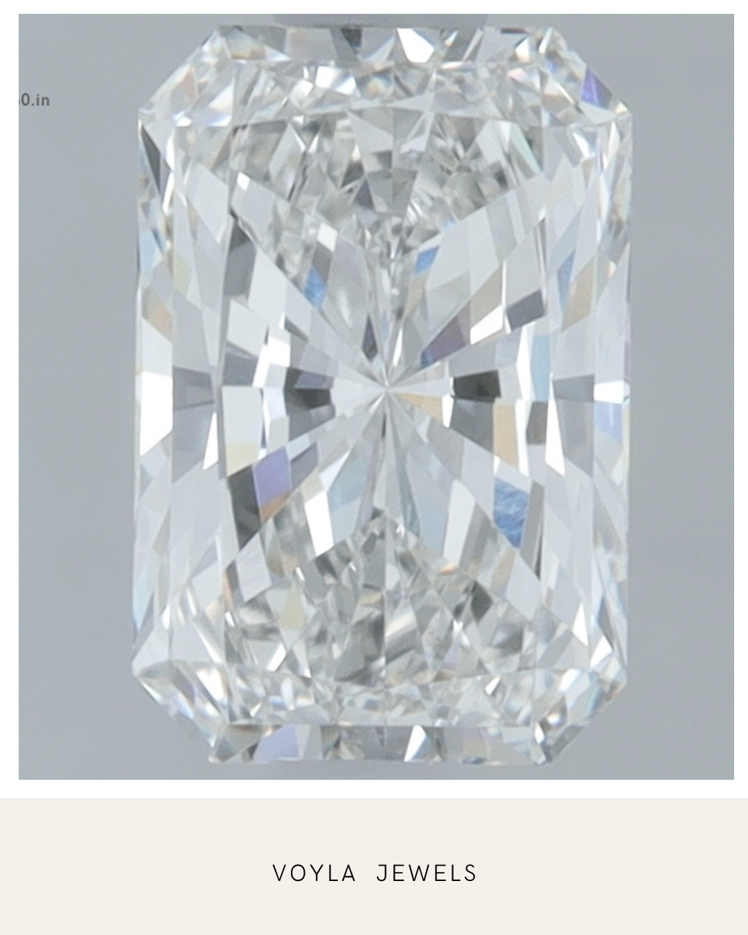 Lab Grown Radiant Diamond 1.00ct F VVS2