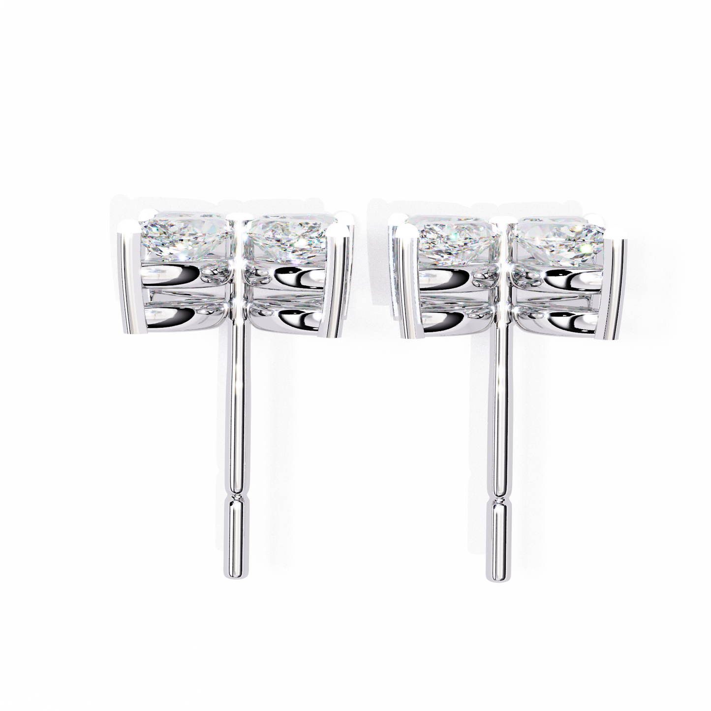 Petaluxe Diamond Studs