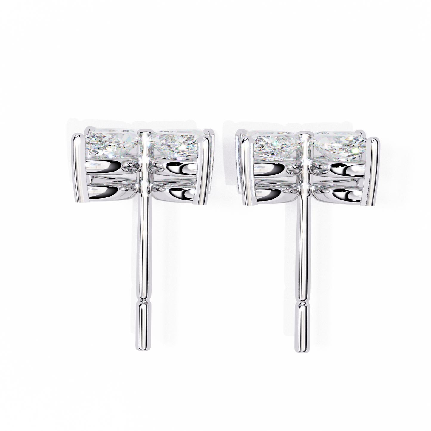 Petaluxe Diamond Studs