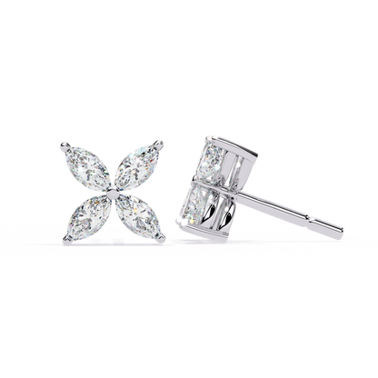 Petaluxe Diamond Studs