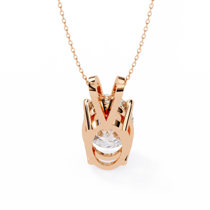 Elaria Solitaire Pendant