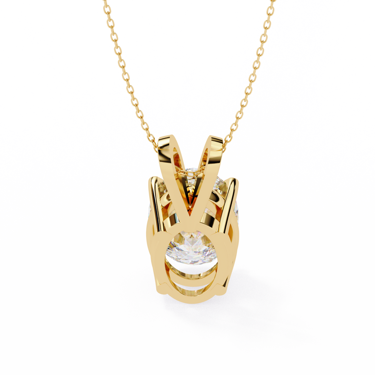 Elaria Solitaire Pendant