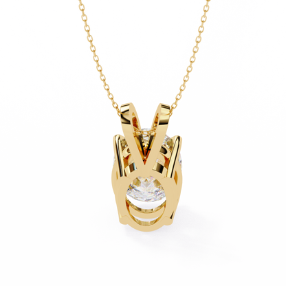 Elaria Solitaire Pendant