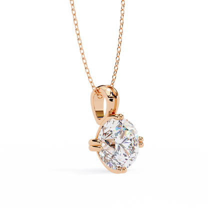 Pure Glint Solitaire Pendant