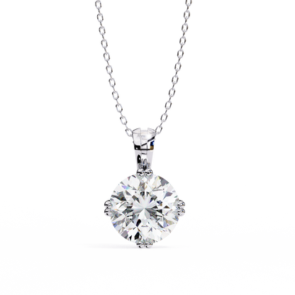 Pure Glint Solitaire Pendant