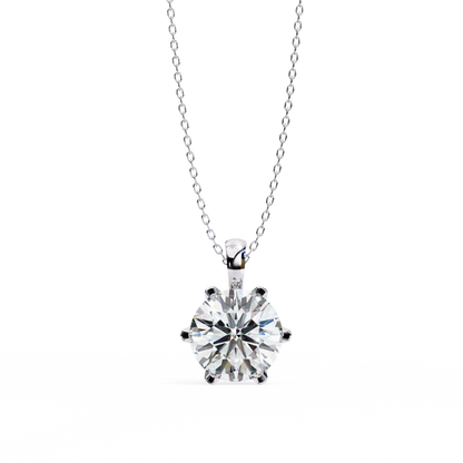 SolAura Solitaire Pendant