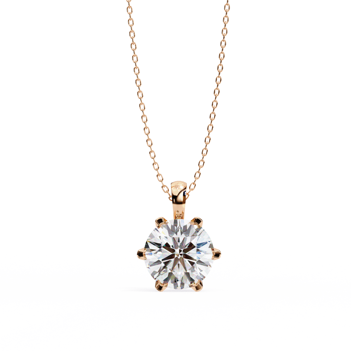 SolAura Solitaire Pendant