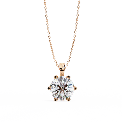 SolAura Solitaire Pendant