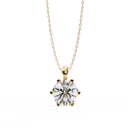 SolAura Solitaire Pendant