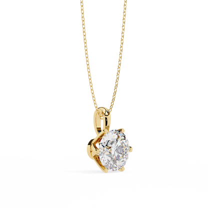 SolAura Solitaire Pendant