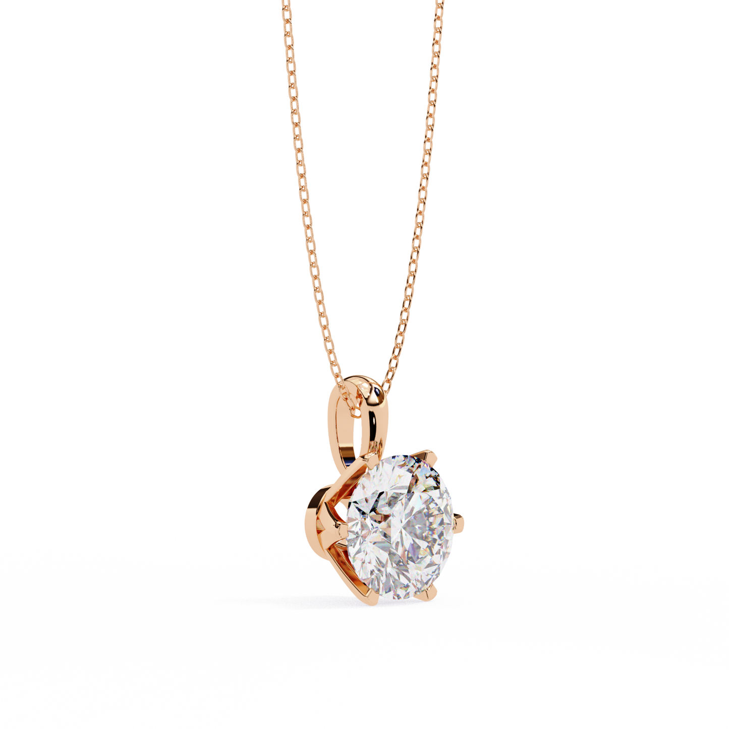 SolAura Solitaire Pendant