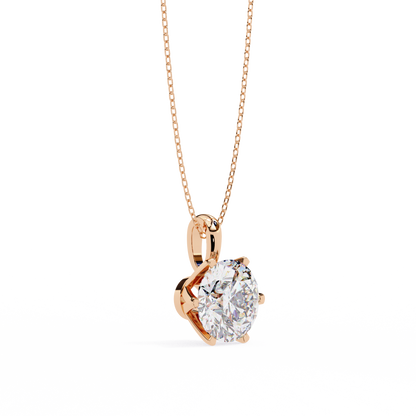 SolAura Solitaire Pendant