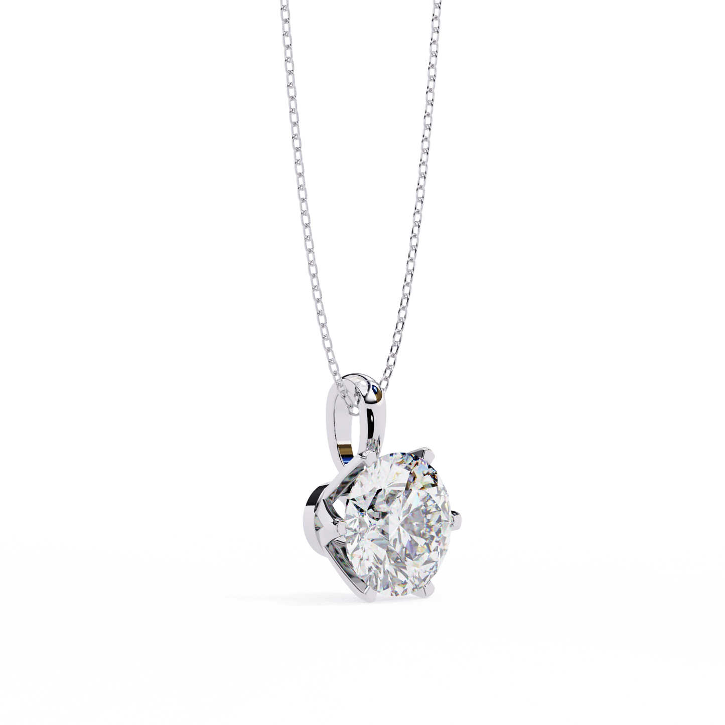 SolAura Solitaire Pendant