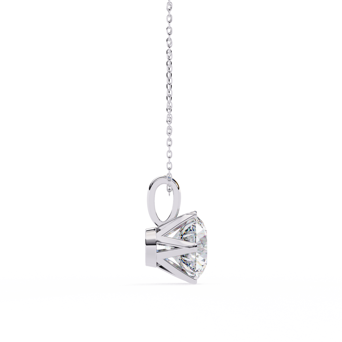 SolAura Solitaire Pendant