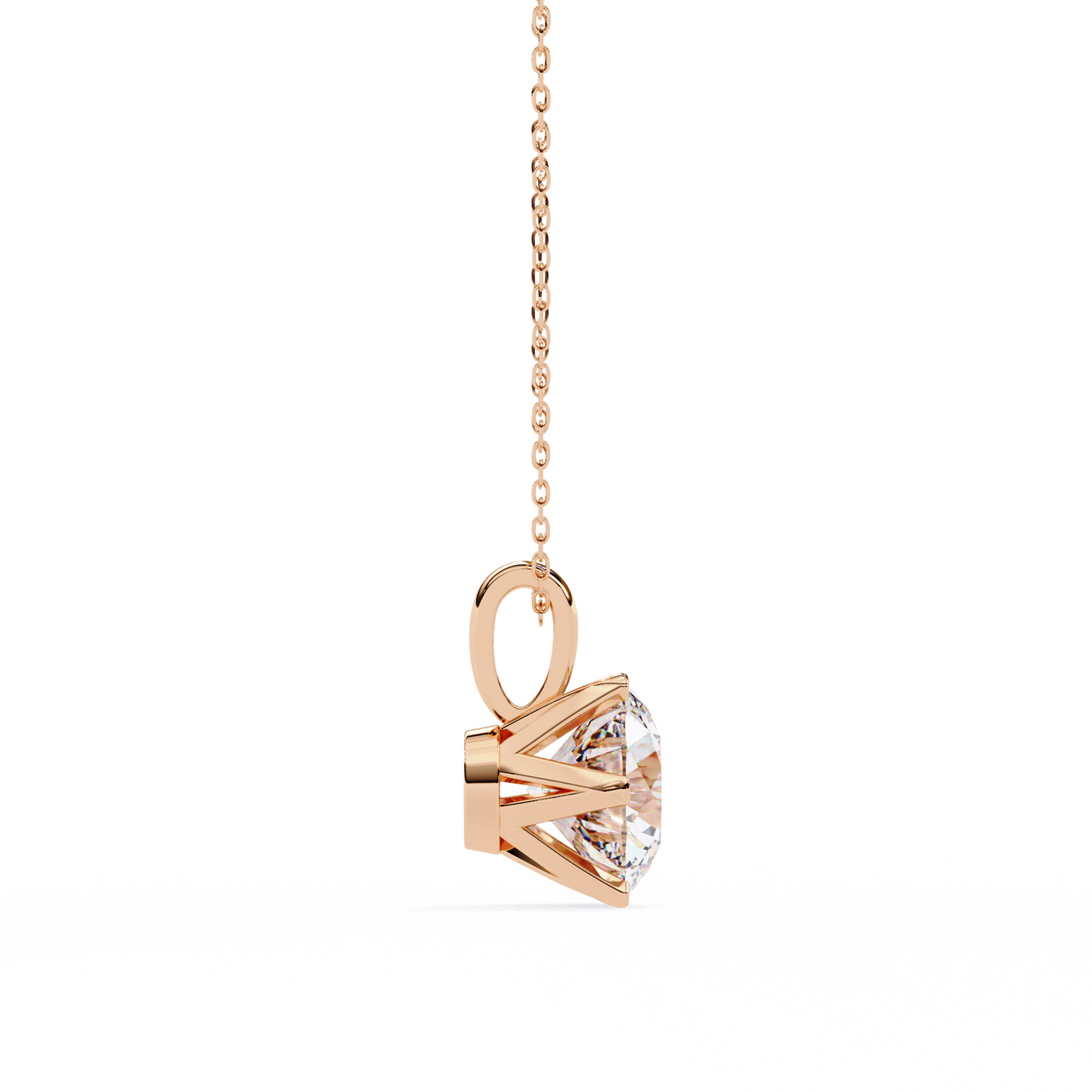 SolAura Solitaire Pendant