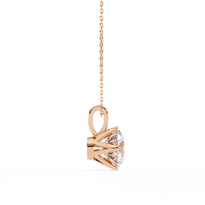 SolAura Solitaire Pendant