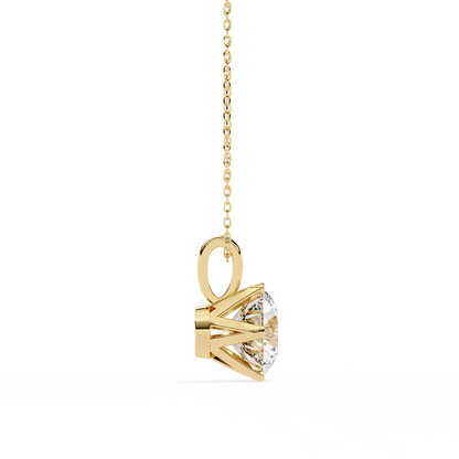 SolAura Solitaire Pendant