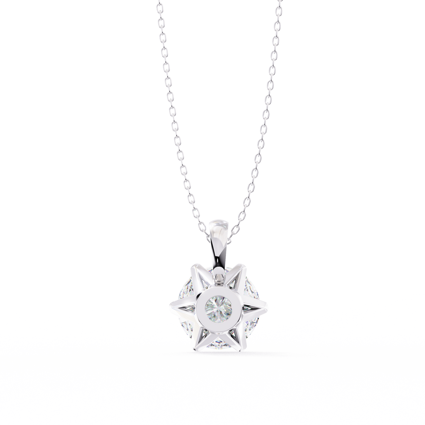SolAura Solitaire Pendant