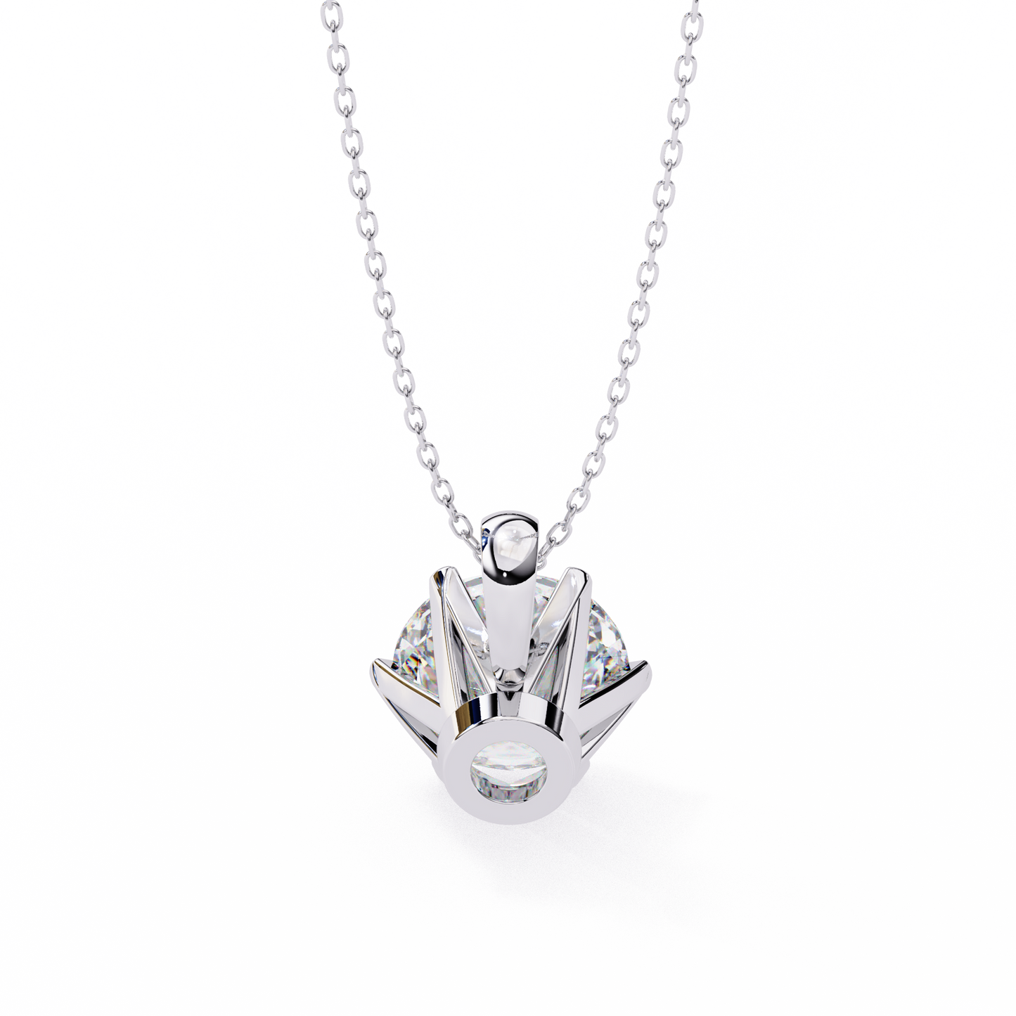 SolAura Solitaire Pendant