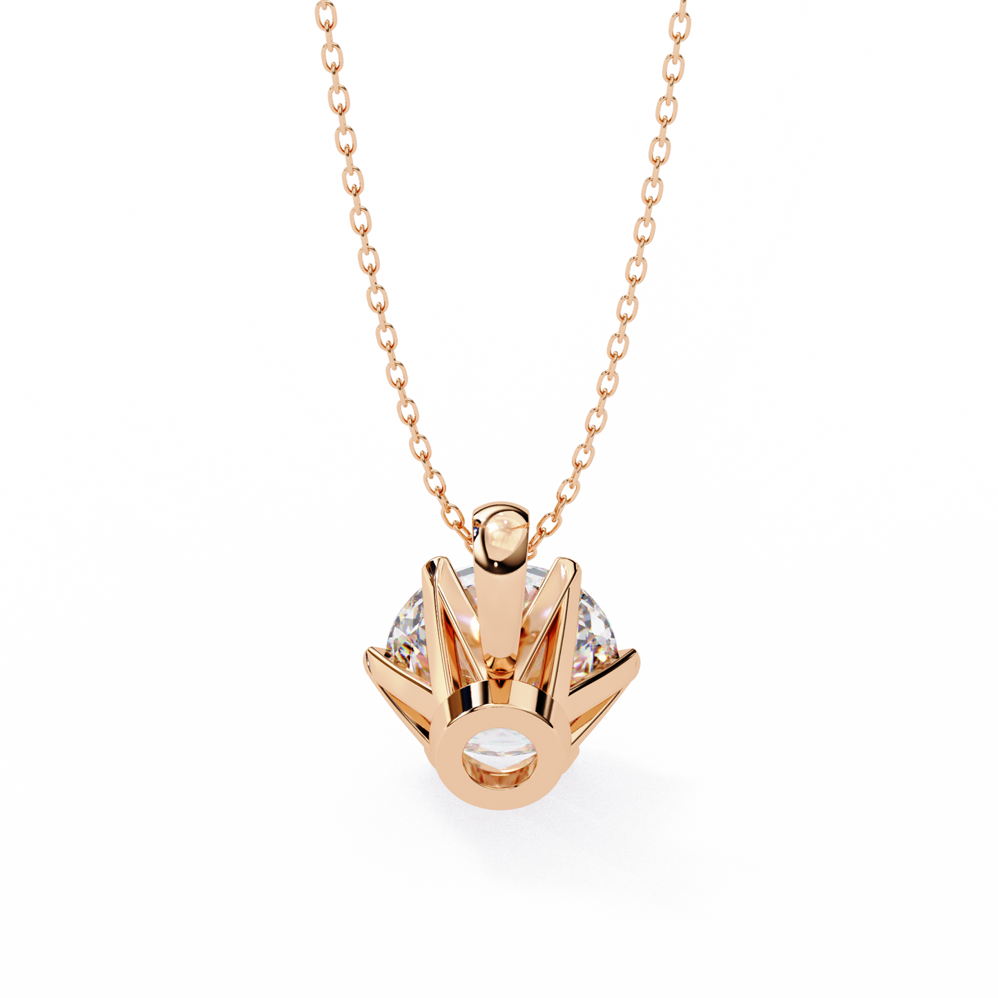 SolAura Solitaire Pendant