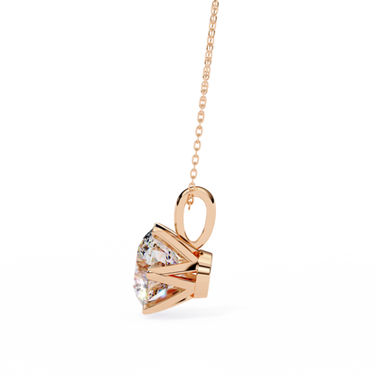 SolAura Solitaire Pendant