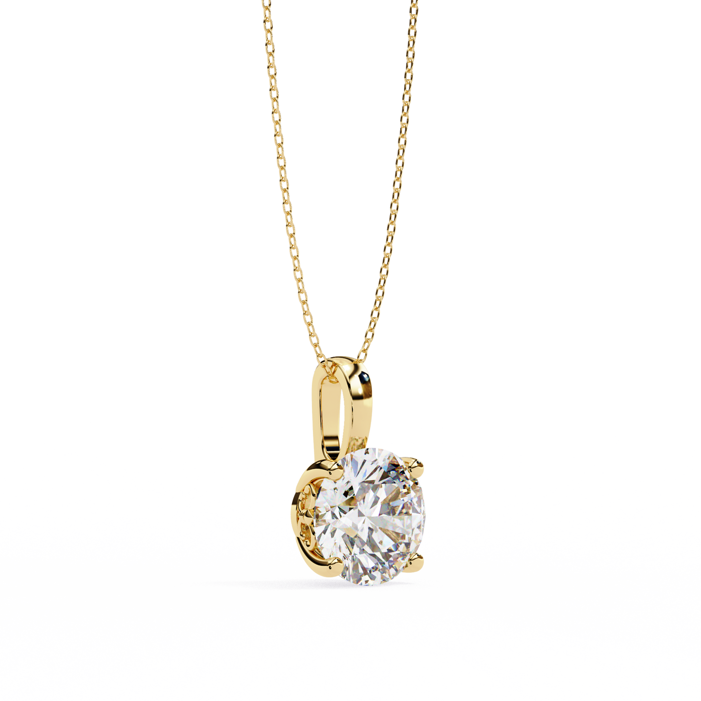 Oravelle Solitaire Pendant