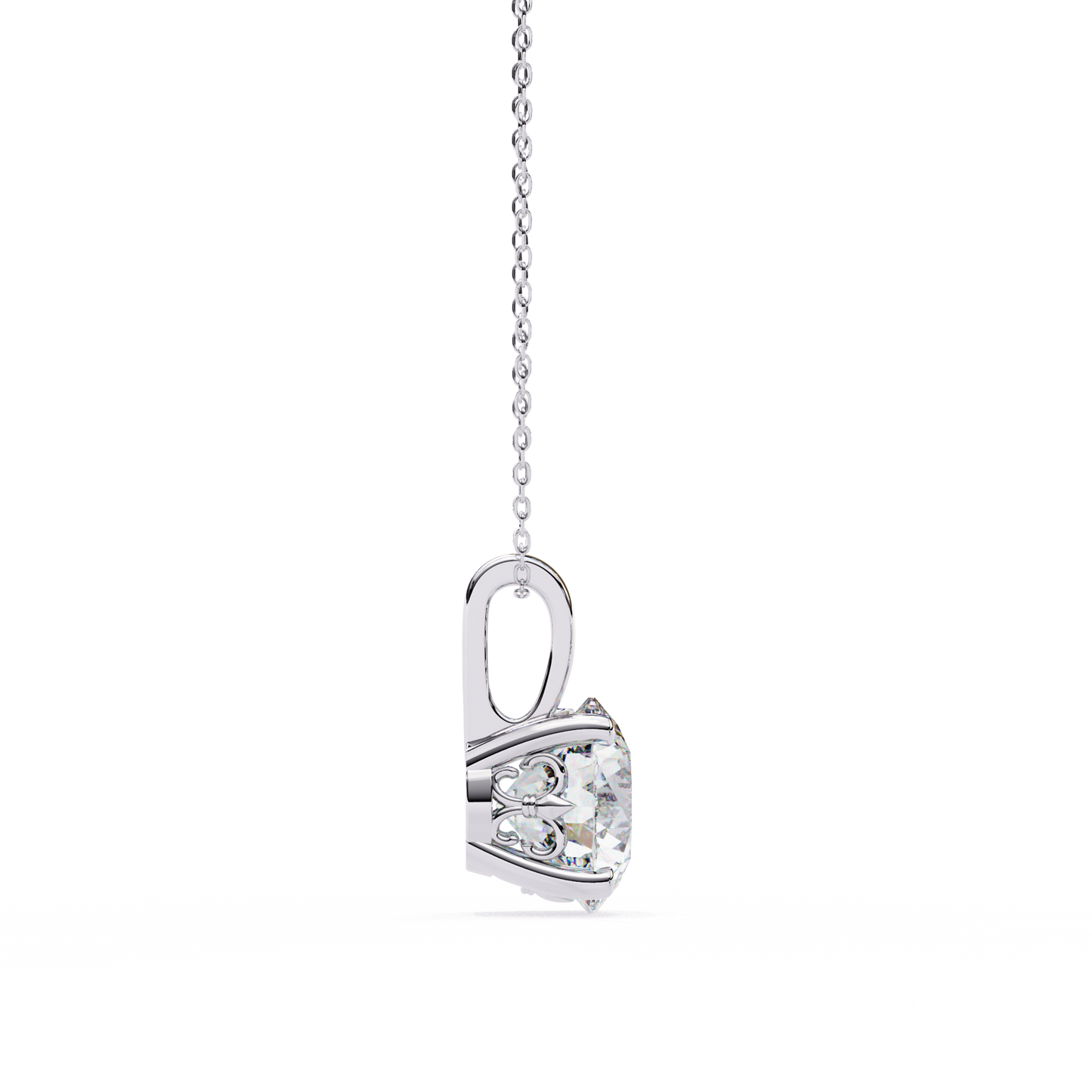 Oravelle Solitaire Pendant