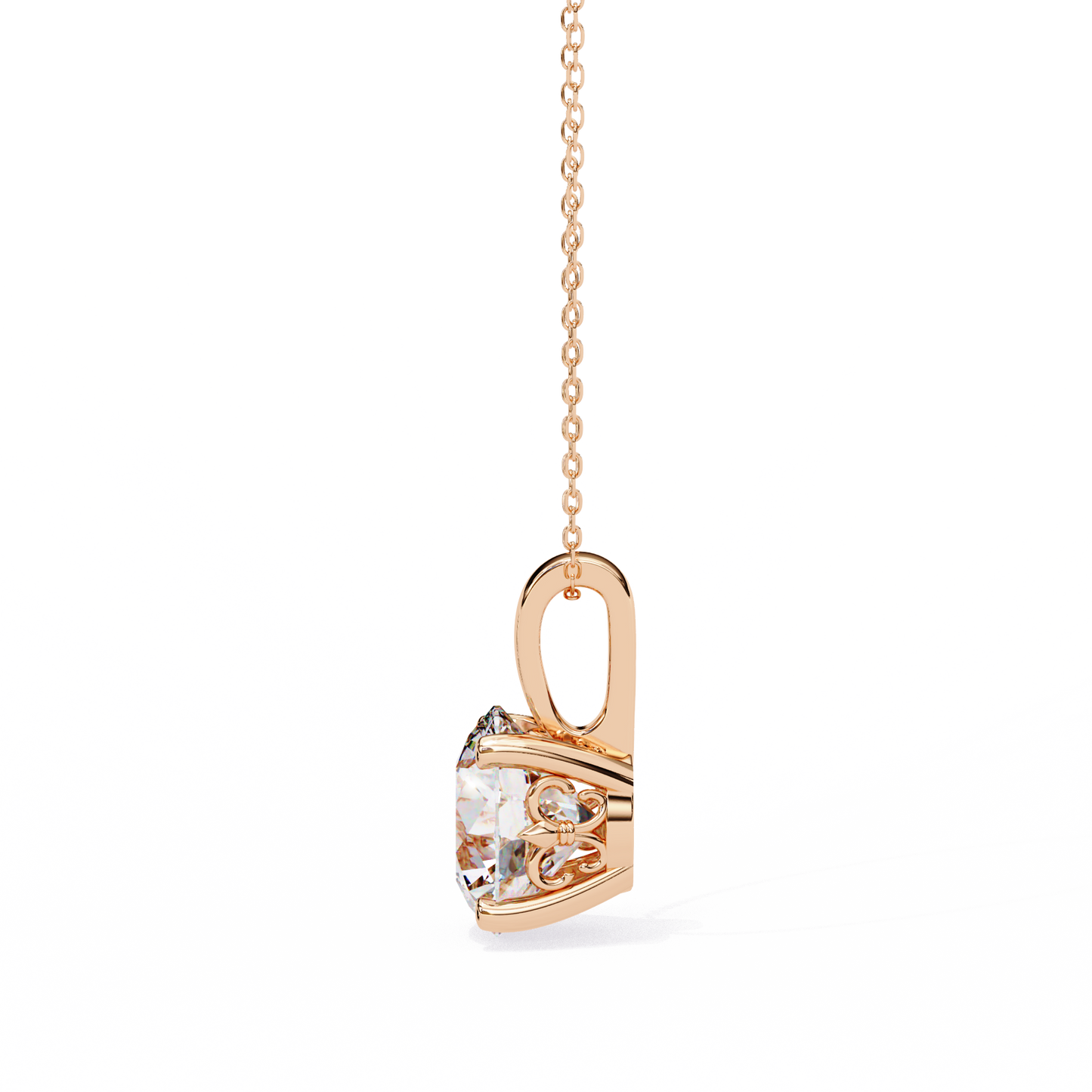 Oravelle Solitaire Pendant