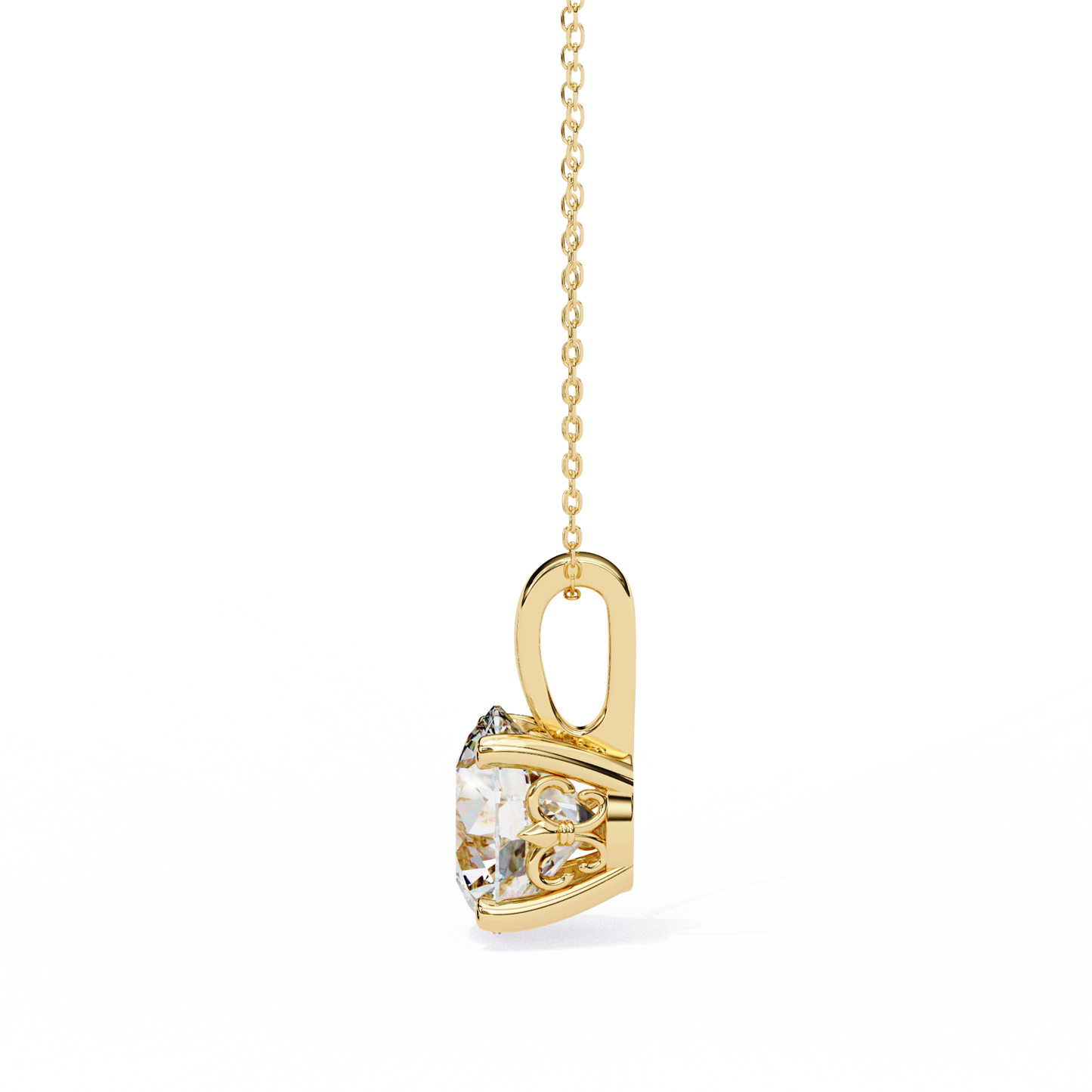 Oravelle Solitaire Pendant