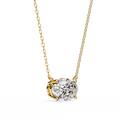 Ovalisse Solitaire Pendant