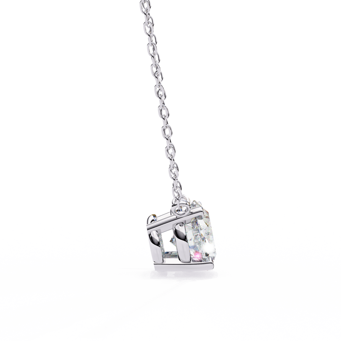 Ovalisse Solitaire Pendant