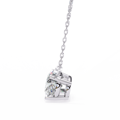 Ovalisse Solitaire Pendant