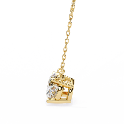 Ovalisse Solitaire Pendant