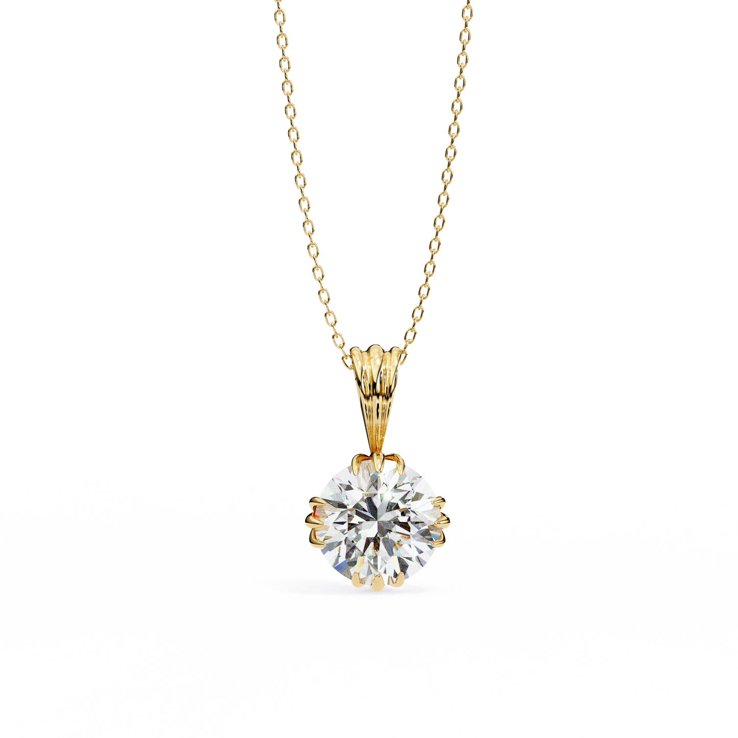 Glintara Solitaire Pendant