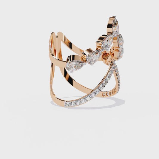 Eclipse Gleam Diamonds Ring