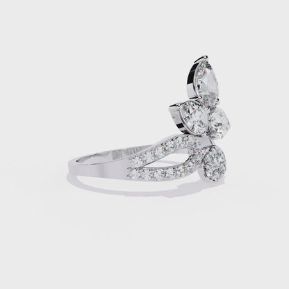 Fates Loom Diamonds Ring