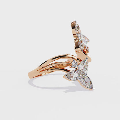 Symmetra Diamond Ring