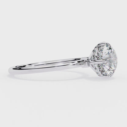 Luminara Solitaire Ring