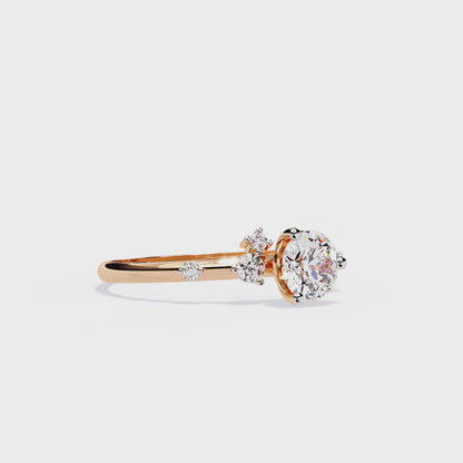 Prima Star Solitaire Ring
