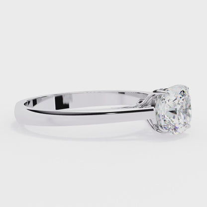 Velvet Glow Solitaire Ring