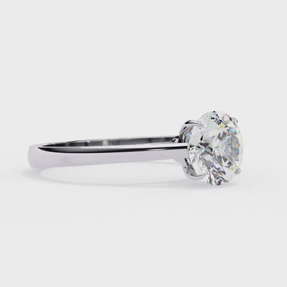 Aura Point Solitaire Ring