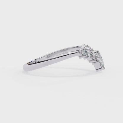 Mariselle Glow Band Ring