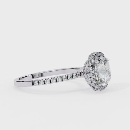 LumiCush Solitaire Ring