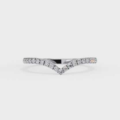 Eternity Crest Diamond Band